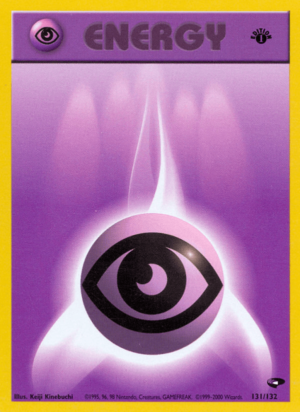 Psychic Energy Gym Challenge card