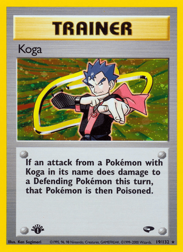 Koga Gym Challenge card