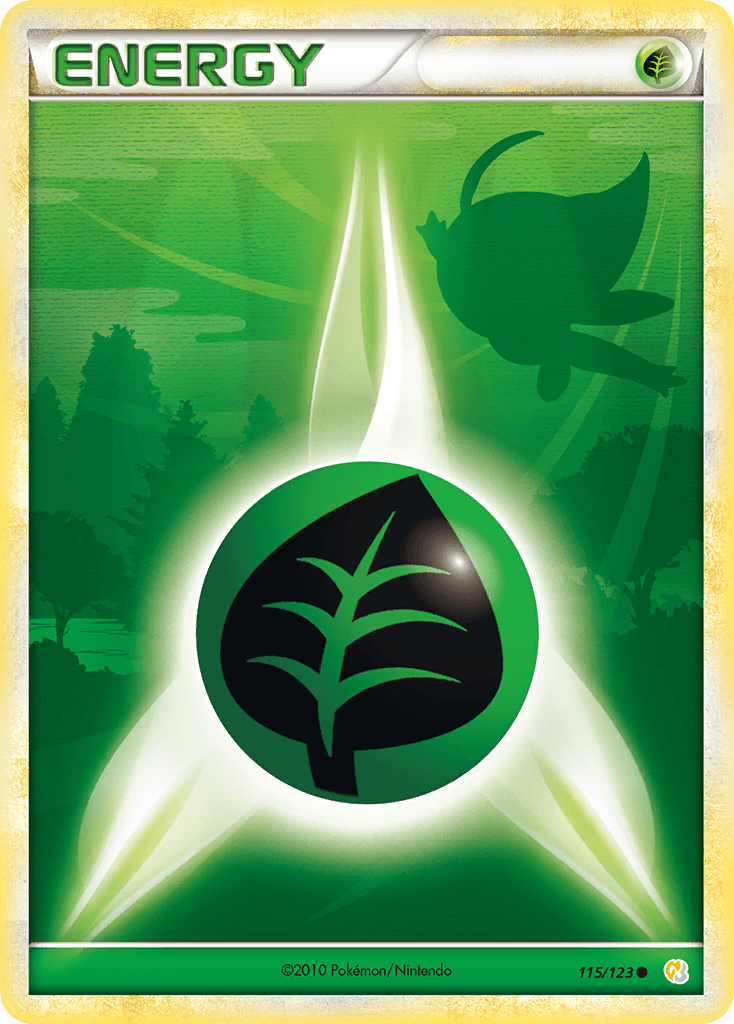Grass Energy HeartGold & SoulSilver card