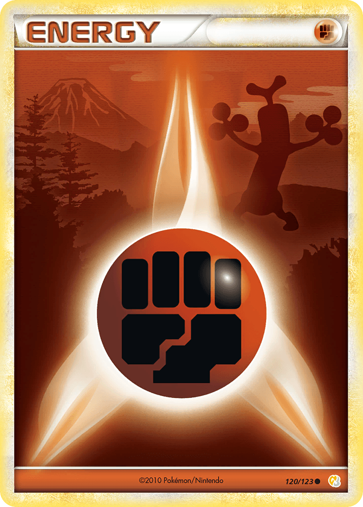 Fighting Energy HeartGold & SoulSilver card
