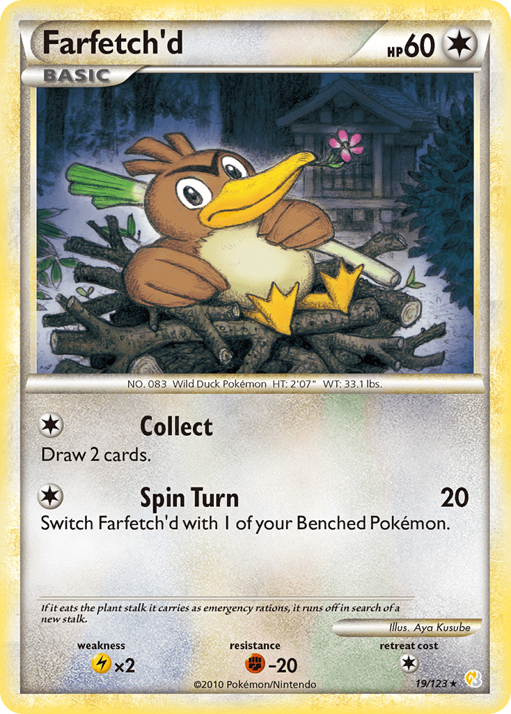 Farfetch'd 寶可夢 card
