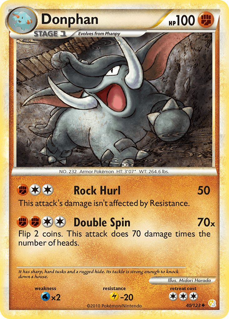 Donphan 寶可夢 card