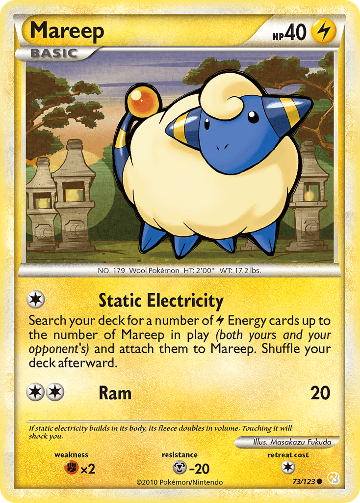 Mareep 寶可夢 card