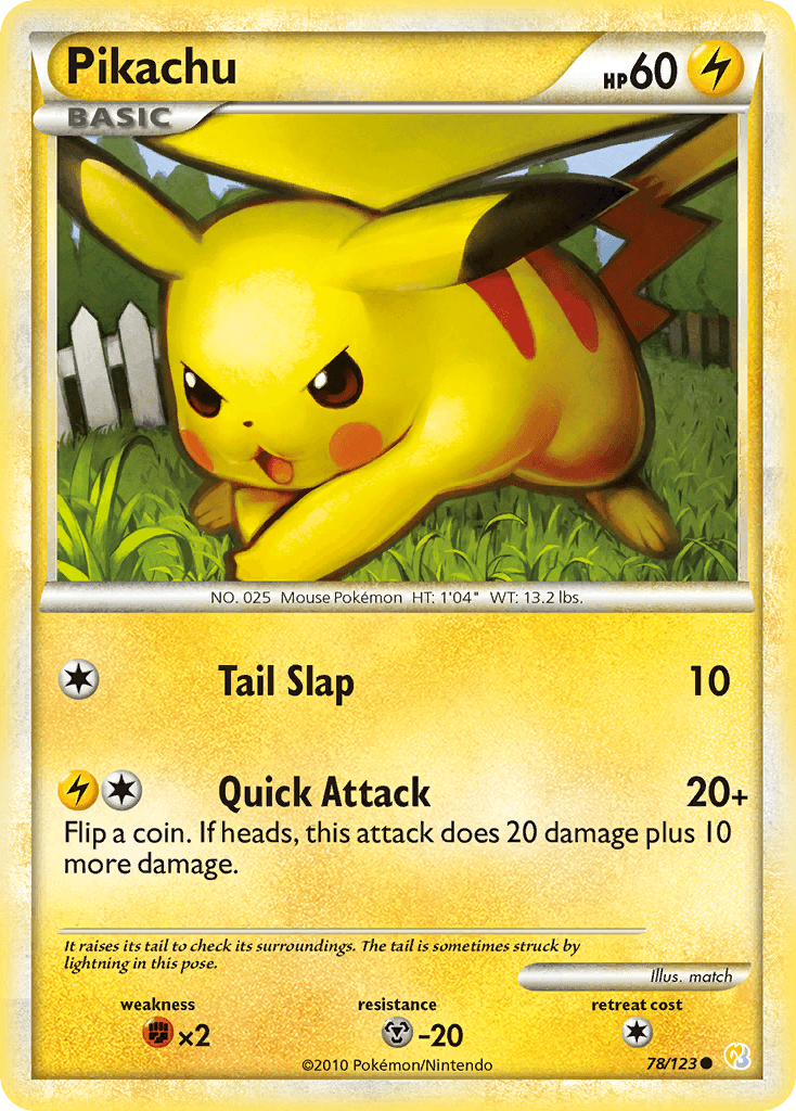 Pikachu 寶可夢 card