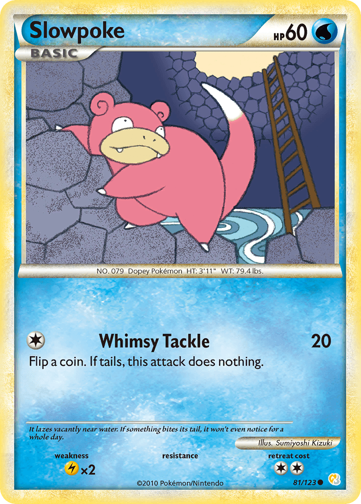 Slowpoke 寶可夢 card