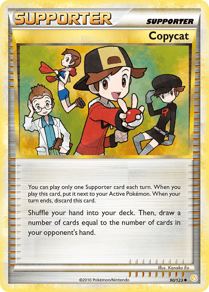 Copycat HeartGold & SoulSilver card