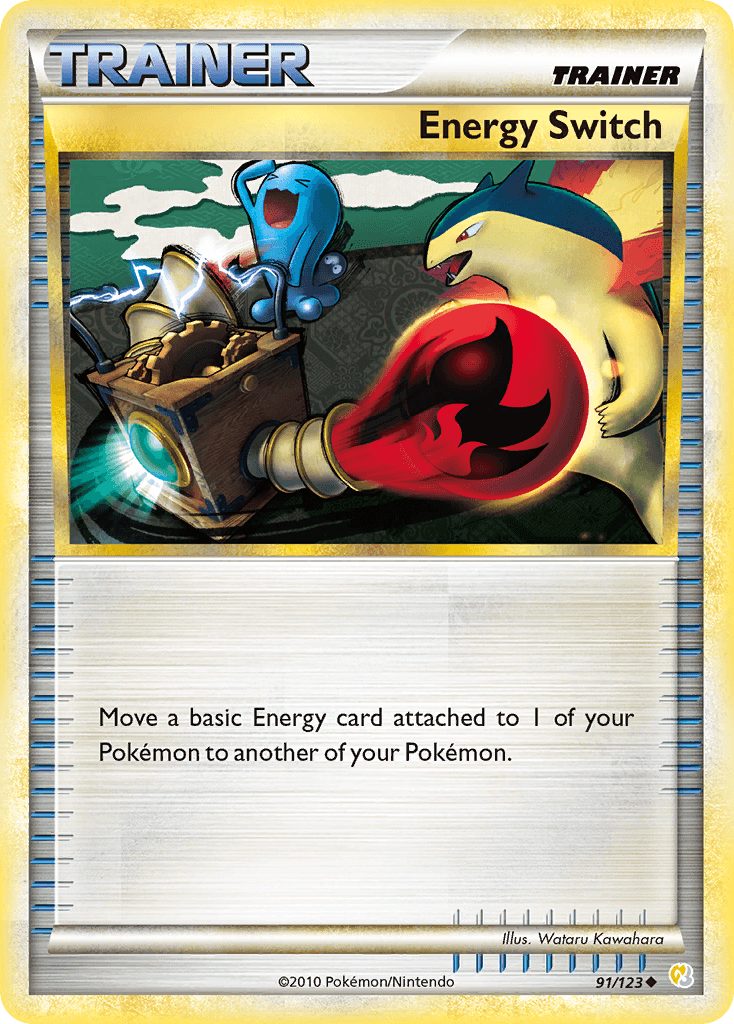 Energy Switch HeartGold & SoulSilver card