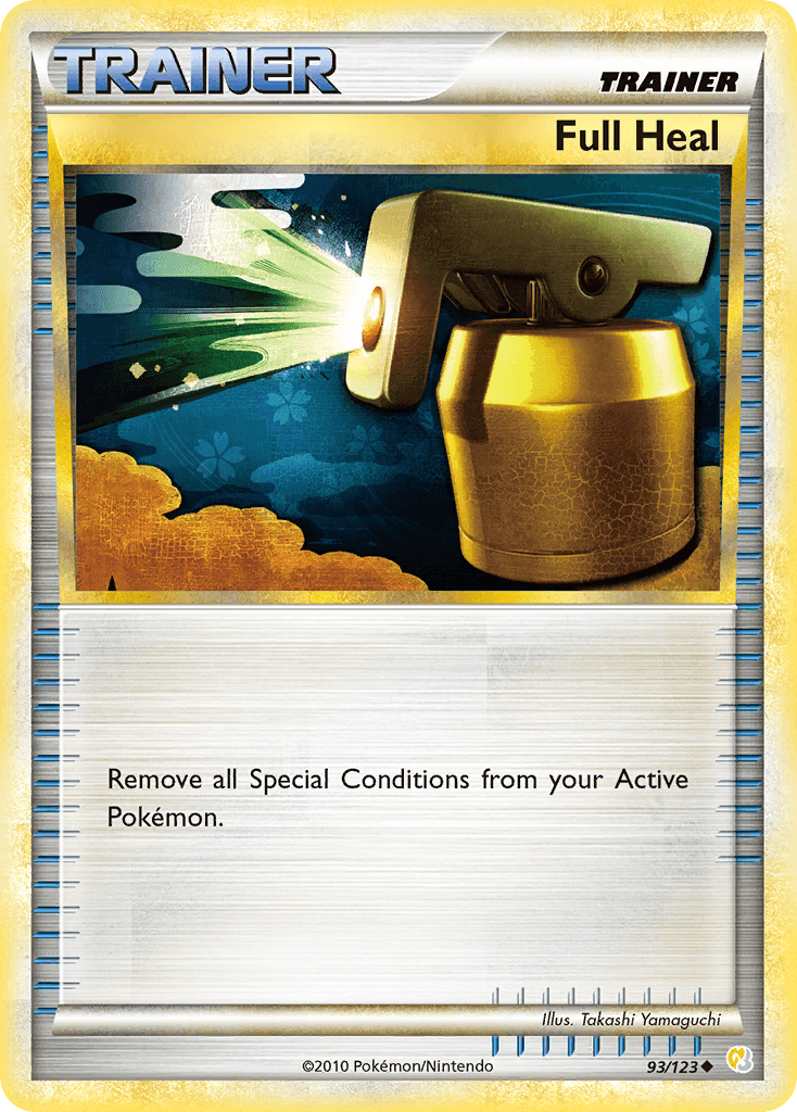 Full Heal HeartGold & SoulSilver card