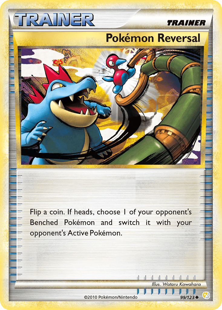 Pokémon Reversal HeartGold & SoulSilver card