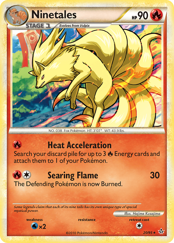 Ninetales HS—Unleashed card