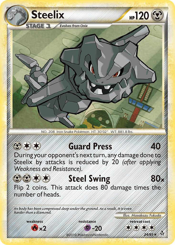 Steelix HS—Unleashed card
