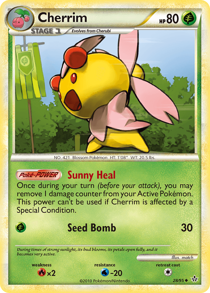 Cherrim HS—Unleashed card