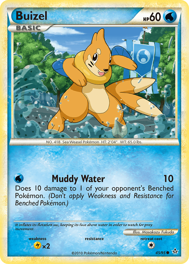 Buizel HS—Unleashed card