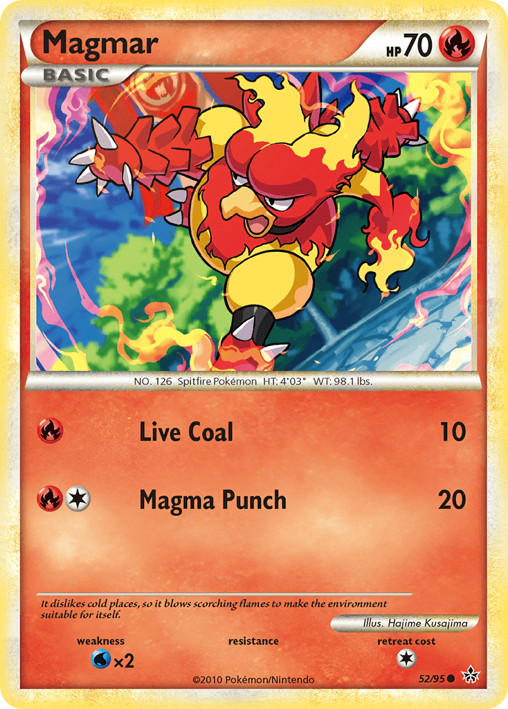 Magmar HS—Unleashed card