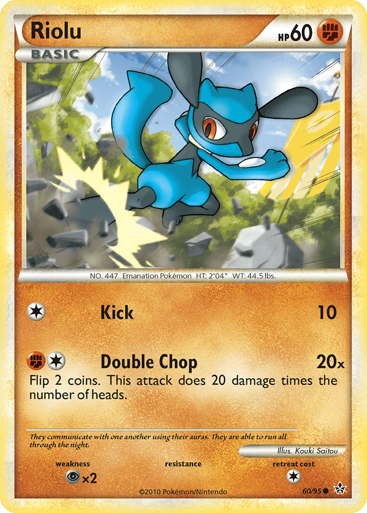 Riolu HS—Unleashed card