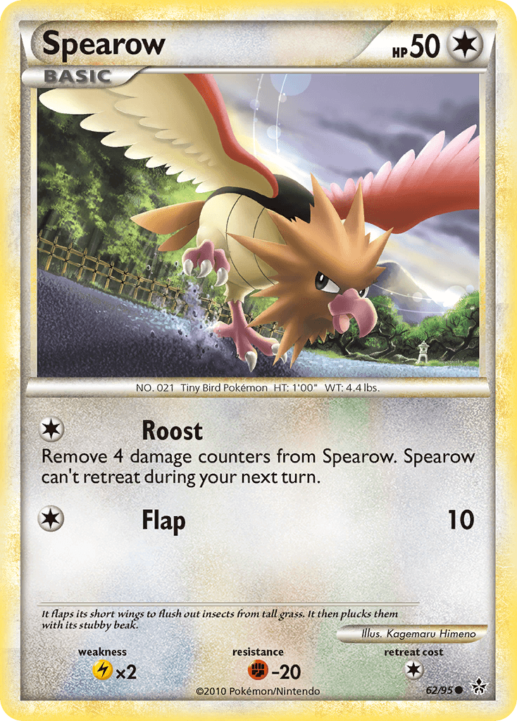 Spearow HS—Unleashed card