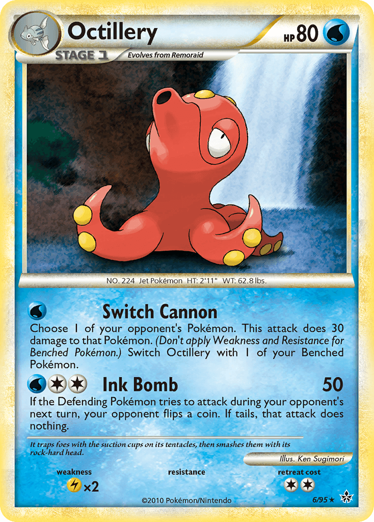 Octillery HS—Unleashed card