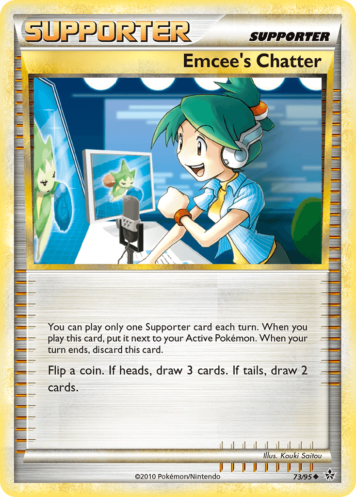 Emcee's Chatter HS—Unleashed card