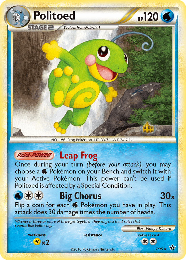Politoed HS—Unleashed card