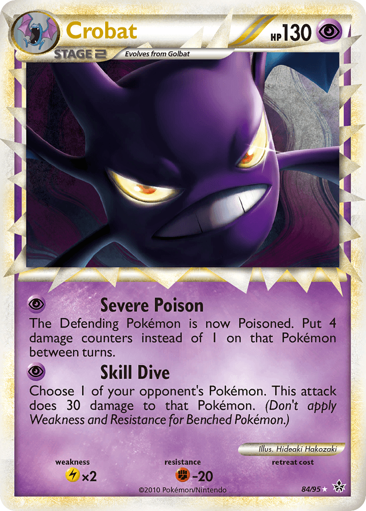 Crobat HS—Unleashed card
