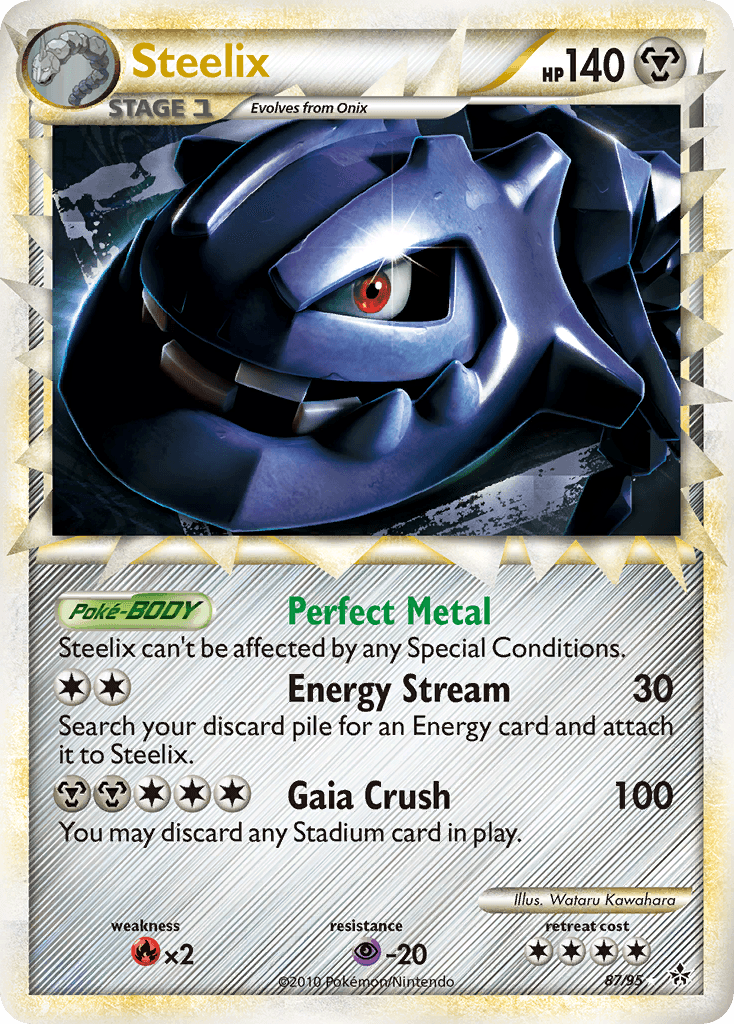 Steelix HS—Unleashed card