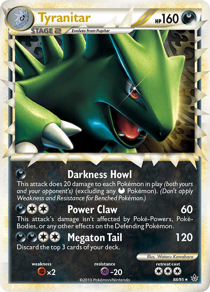 Tyranitar HS—Unleashed card