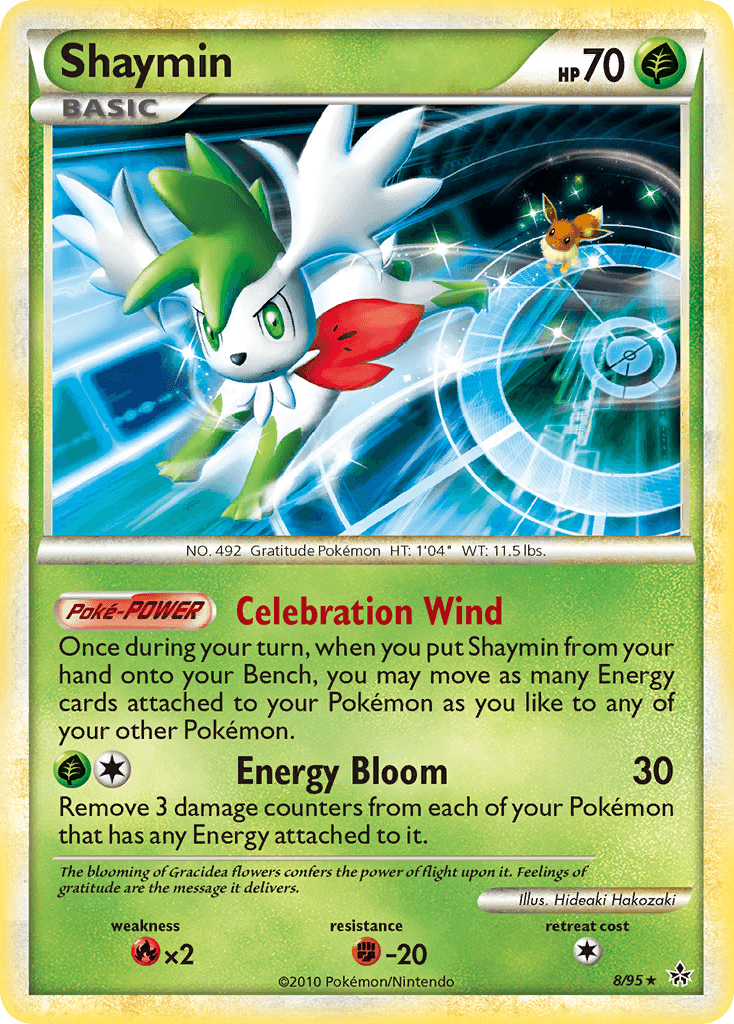 Shaymin HS—Unleashed card