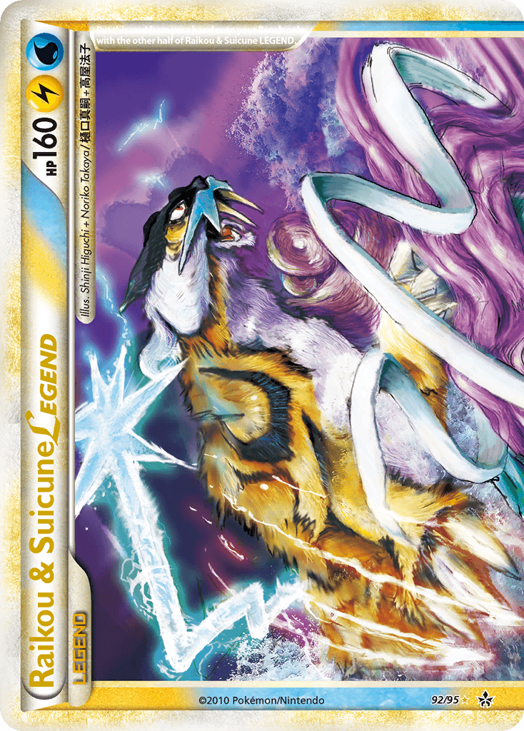 Raikou & Suicune LEGEND HS—Unleashed card