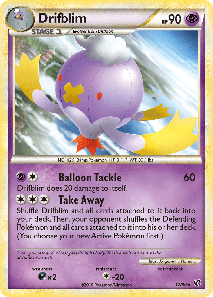 Drifblim HS—Undaunted card