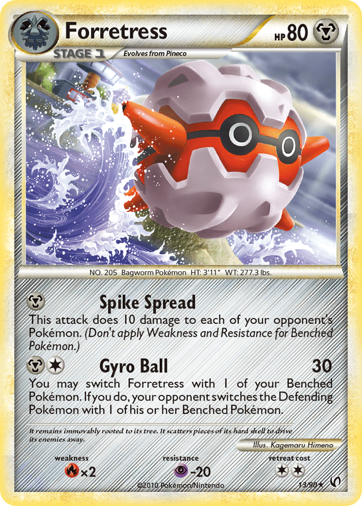Forretress HS—Undaunted card