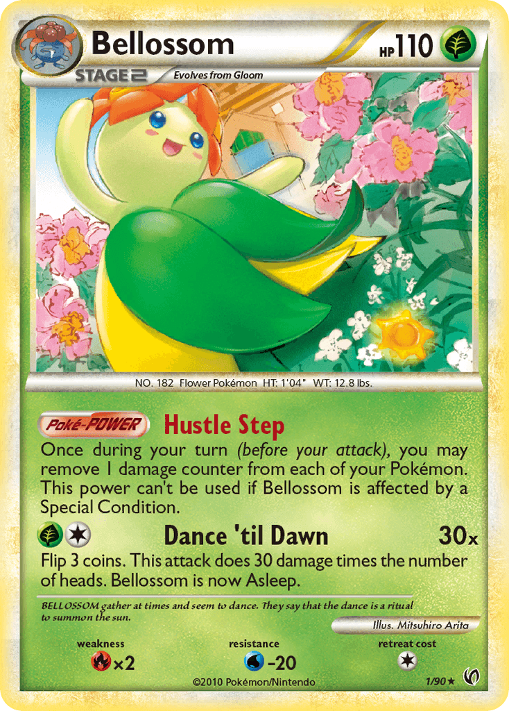 Bellossom HS—Undaunted card