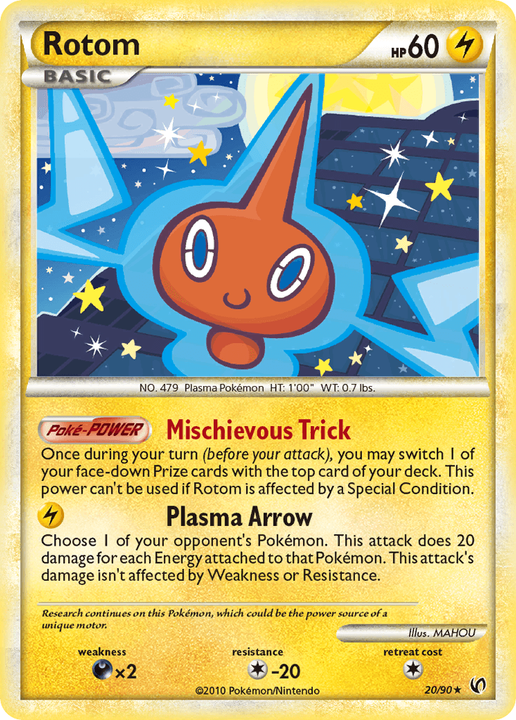 Rotom HS—Undaunted card