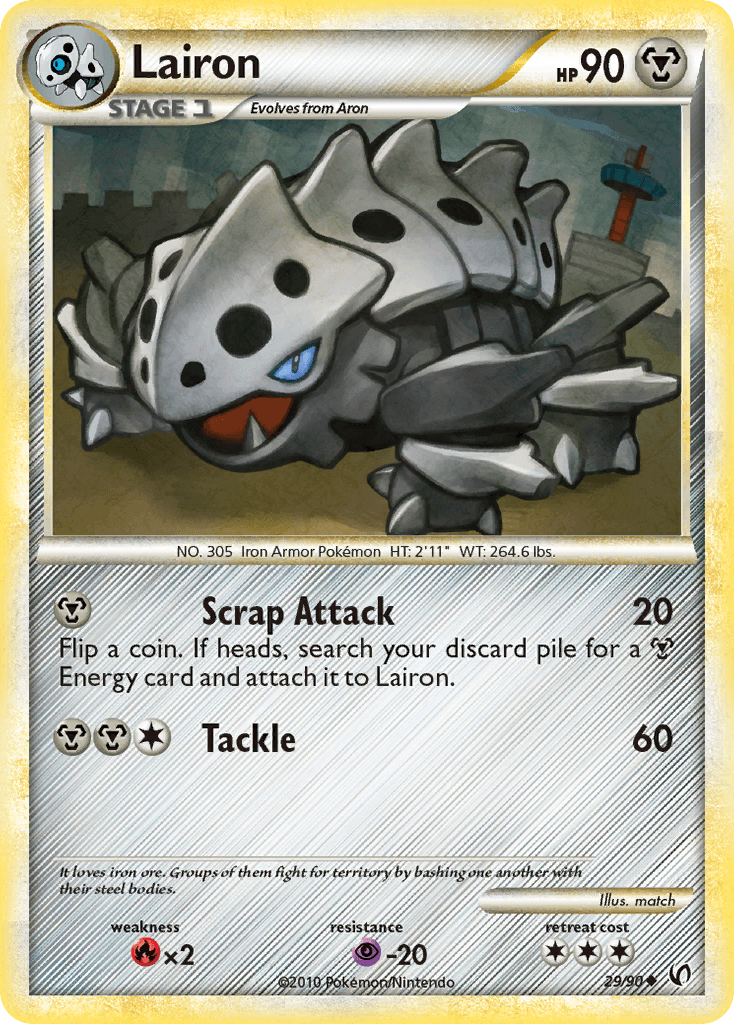 Lairon 寶可夢 card
