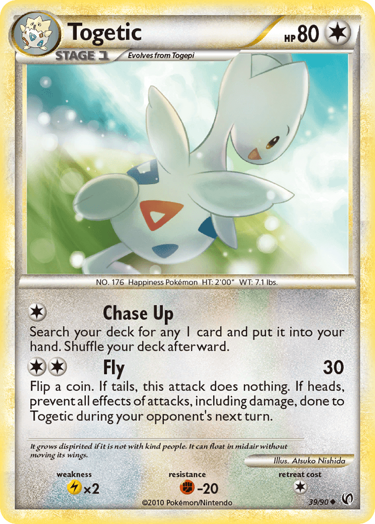 Togetic HS—Undaunted card