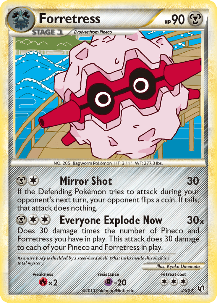 Forretress HS—Undaunted card