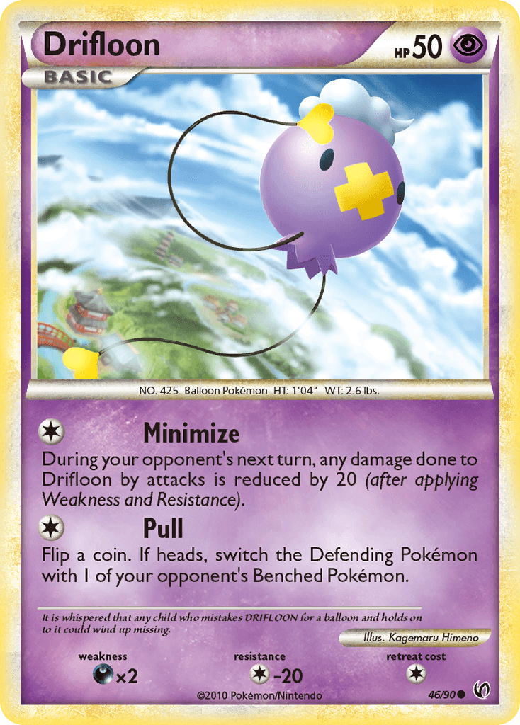 Drifloon HS—Undaunted card