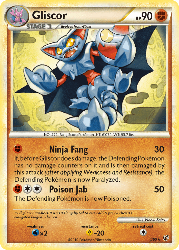Gliscor HS—Undaunted card