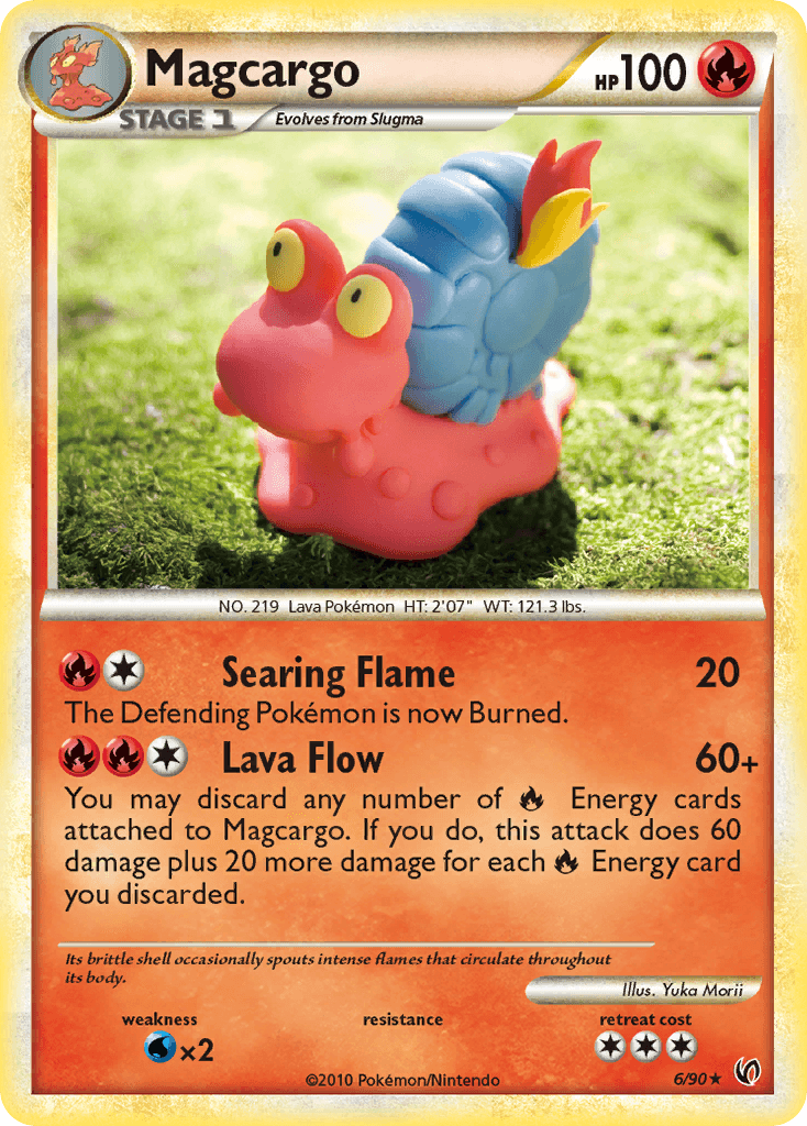 Magcargo HS—Undaunted card