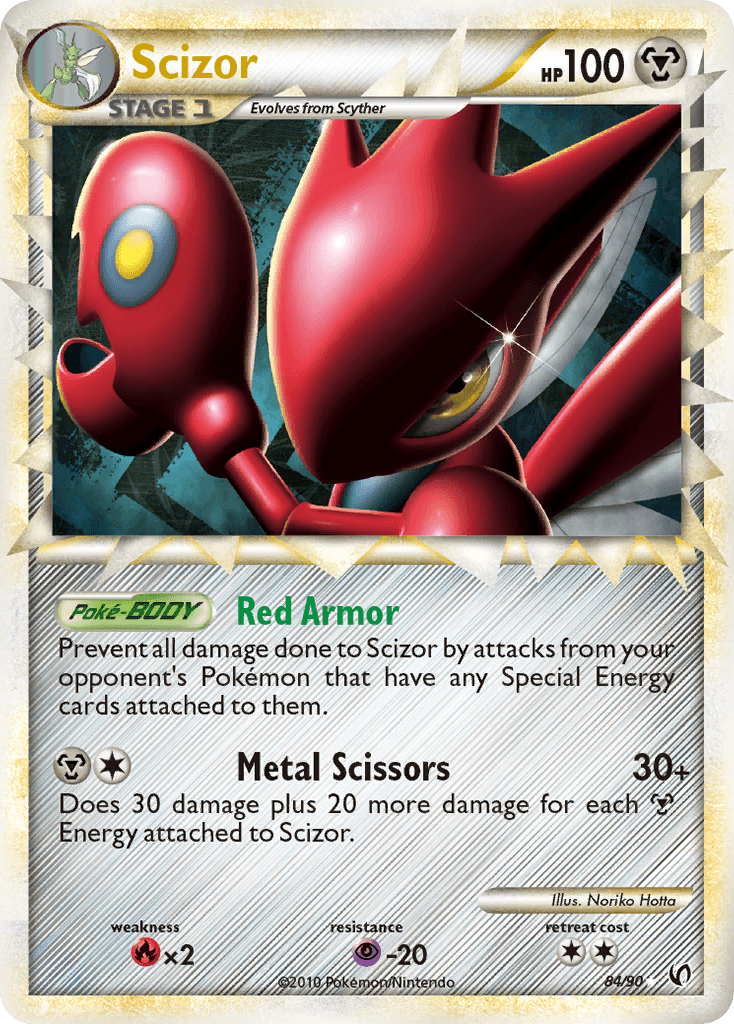 Scizor HS—Undaunted card