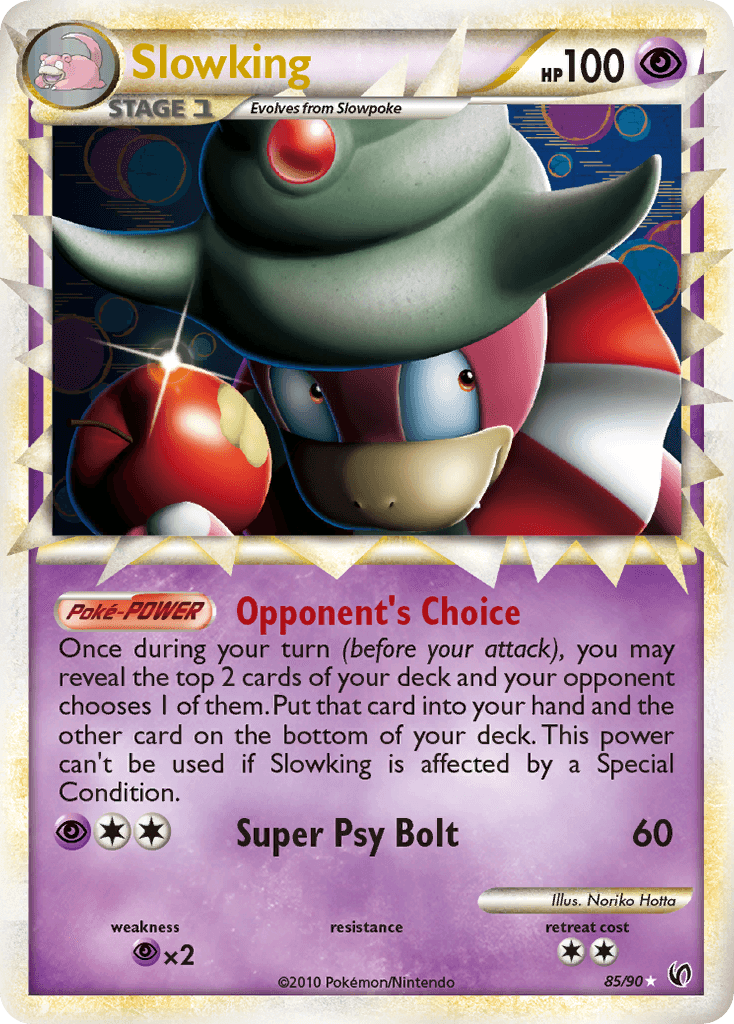 Slowking HS—Undaunted card
