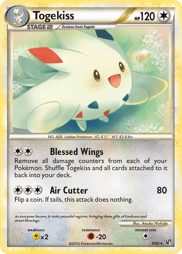 Togekiss HS—Undaunted card
