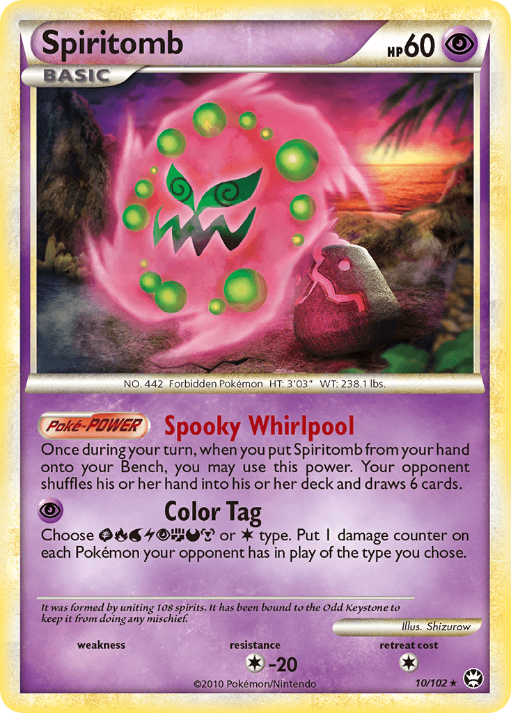 Spiritomb HS—Triumphant card