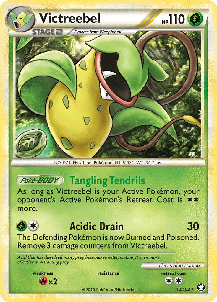 Victreebel HS—Triumphant card