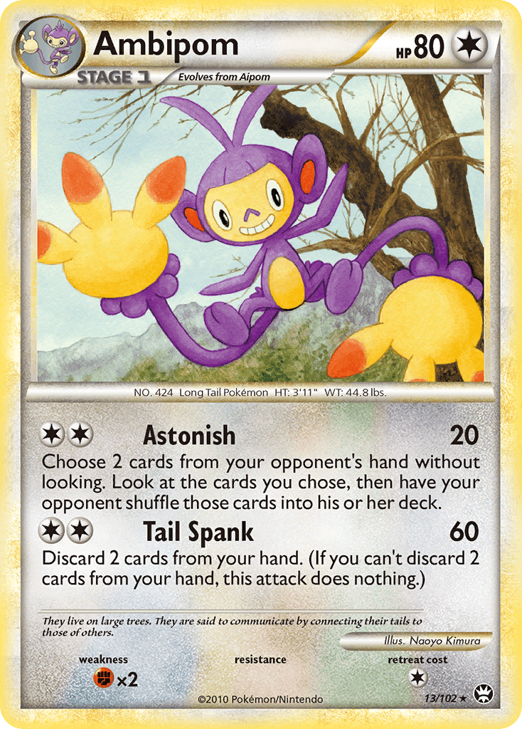 Ambipom HS—Triumphant card