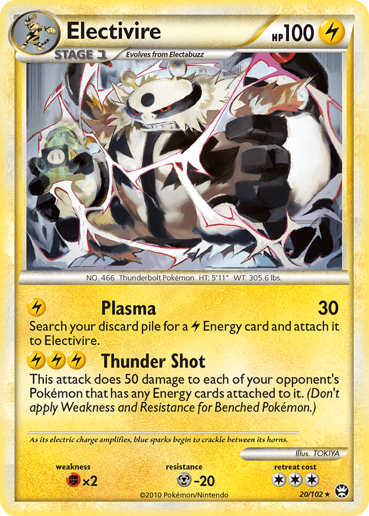 Electivire HS—Triumphant card