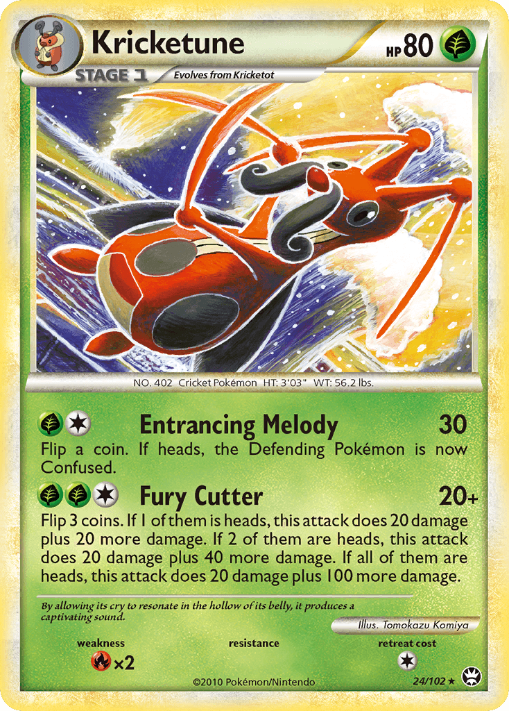 Kricketune HS—Triumphant card