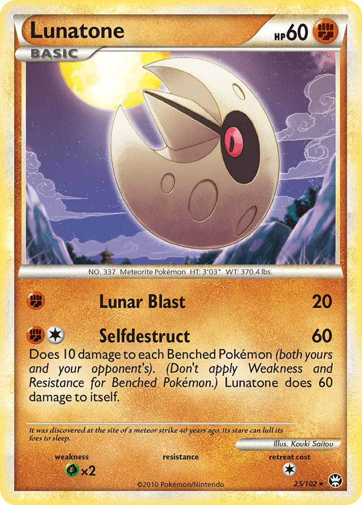 Lunatone HS—Triumphant card