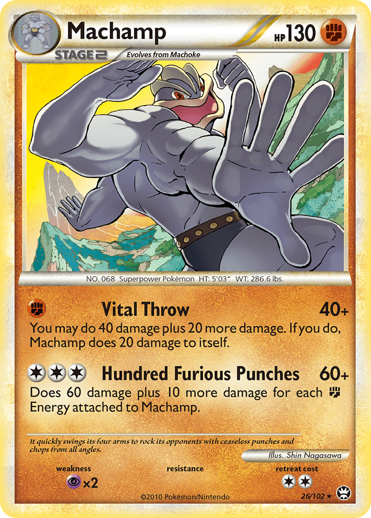 Machamp HS—Triumphant card