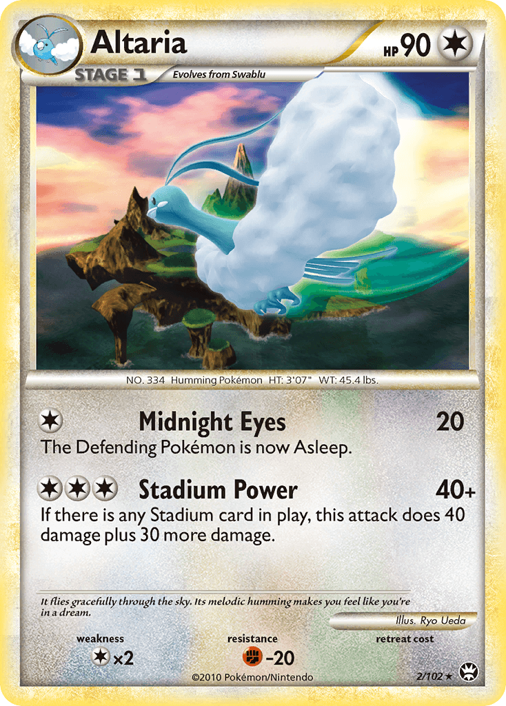 Altaria HS—Triumphant card