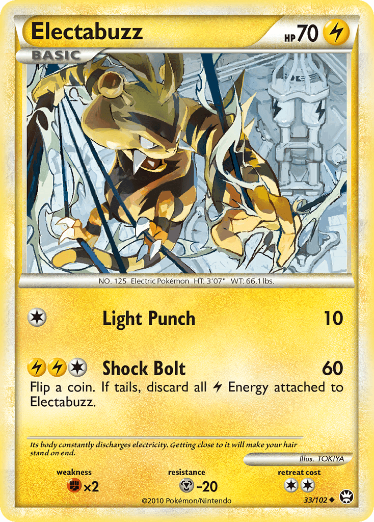 Electabuzz HS—Triumphant card